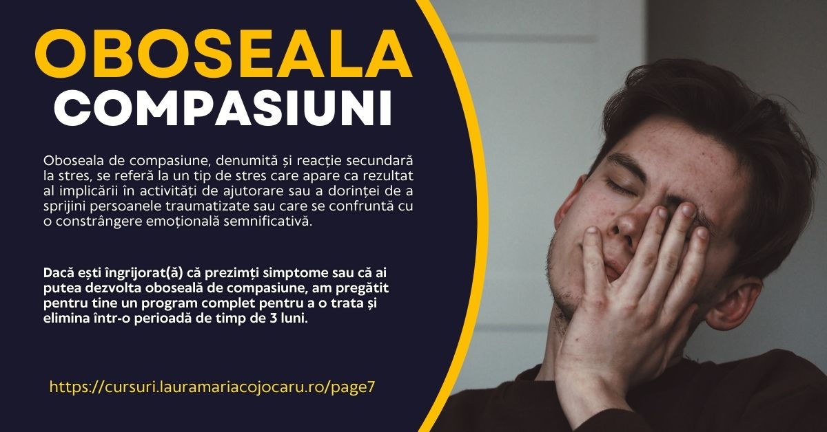 Oboseala compasiunii sau reacție secundară la stres