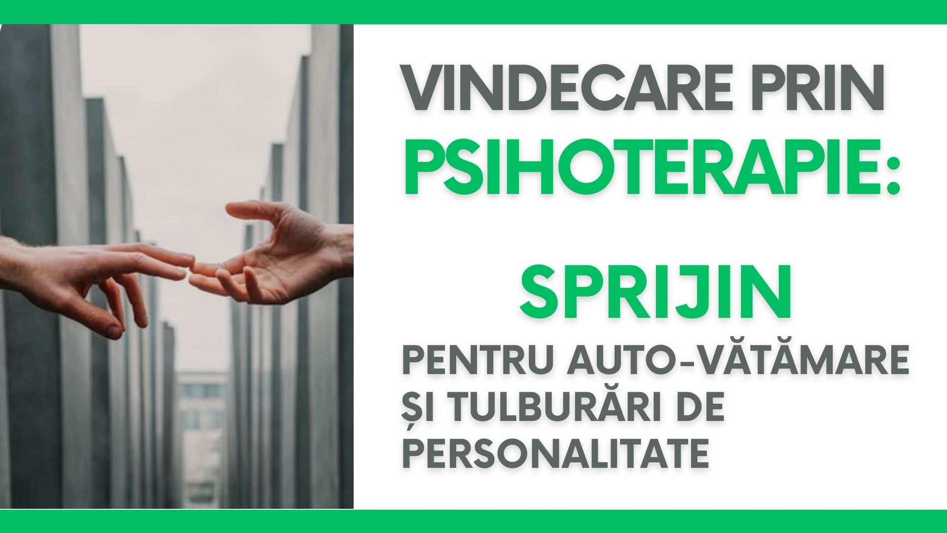 Sprijin pentru auto-vătămare și tulburări de personalitate